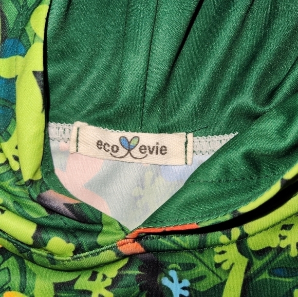 Eco Evie Frog Hoodie Size Large - Picture 4 of 4